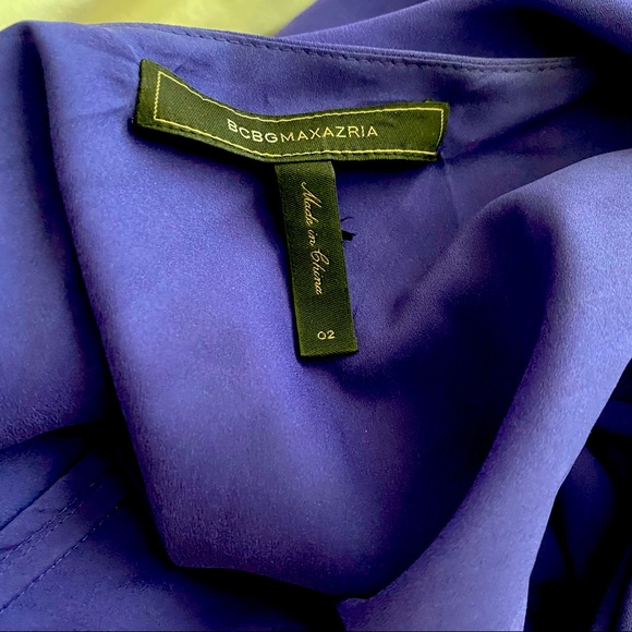 BCBGMaxAzria Prom Dress Kendal One Shoulder Ruffle - Picture 2 of 4